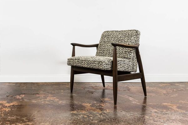 Fauteuil des années 60 Gfm 87 par Juliusz Kędziorek, Gfm, Pologne.