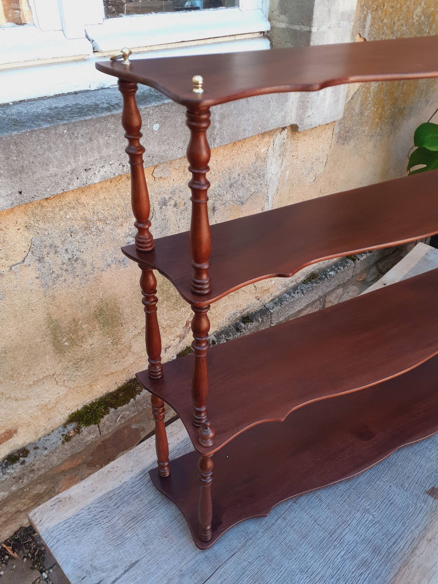 19th-century wall shelf from the Napoleonic III era.