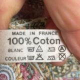 Paisley duvet cover 1980 cotton