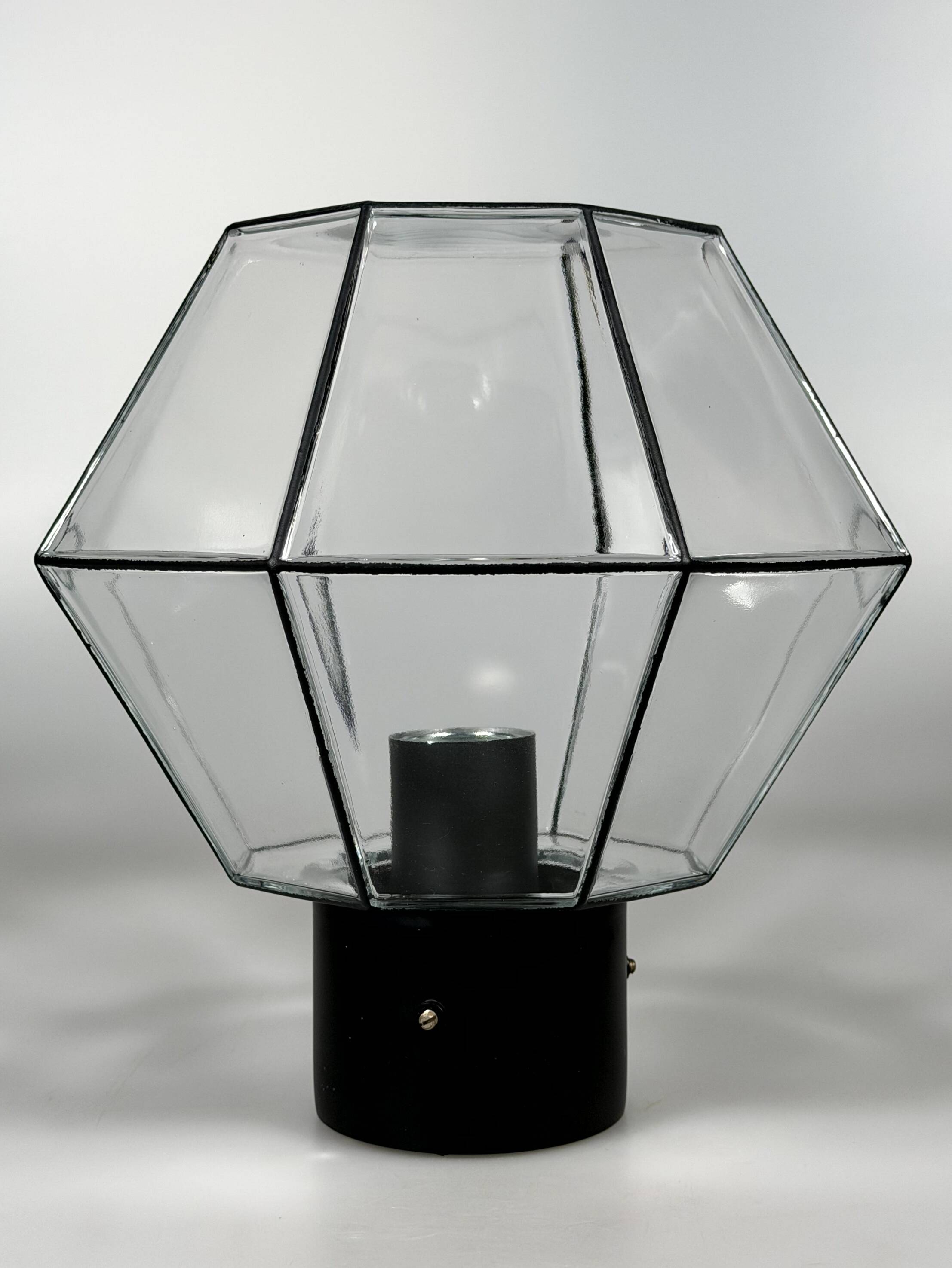 1960s 1970s Ceiling Lamp by Glashütte Limburg Germany Space Age Design