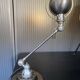 Lampe jieldé 1 bras patine graphite industriel vintage