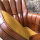 Fauteuil club en cuir