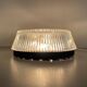 Flush mount crystal glass ceiling light from the mid-century, 1960s, Germany