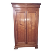 Armoire penderie en merisier entièrement démontable