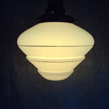 Beehive pendant with chain hanging lamp 1930/40