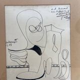 Drawing Art Brut, 1958