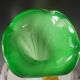 Large blown glass vase, artistic glassware from the 1970s.