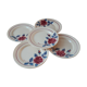 Set of 5 flat plates Moulin des Loups