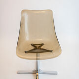 Couple of tulip chairs in plexiglas