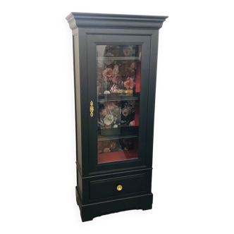 Glass bookcase