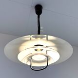 Vintage Scandinavian-style bowl lamp, Massive
