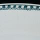 Round art deco faience dish of st amand no digoin