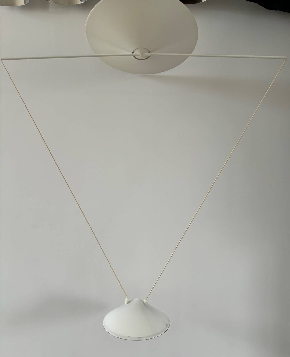 Geometric pendant light 1980