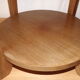 Mahogany coffee table Gaston Poisson art deco 1940