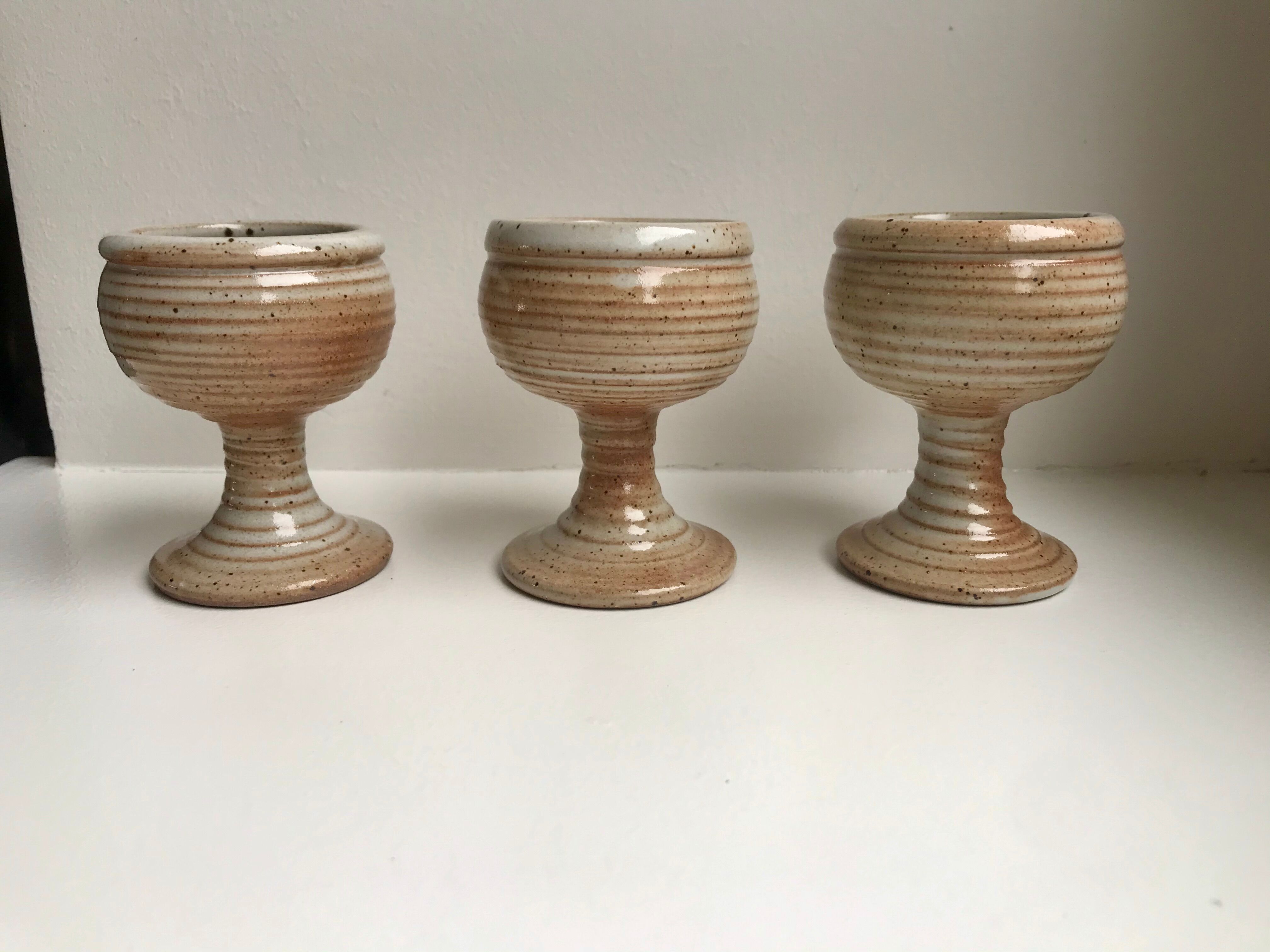 trio of sandstone coquetiers from the Marais 60s-70s