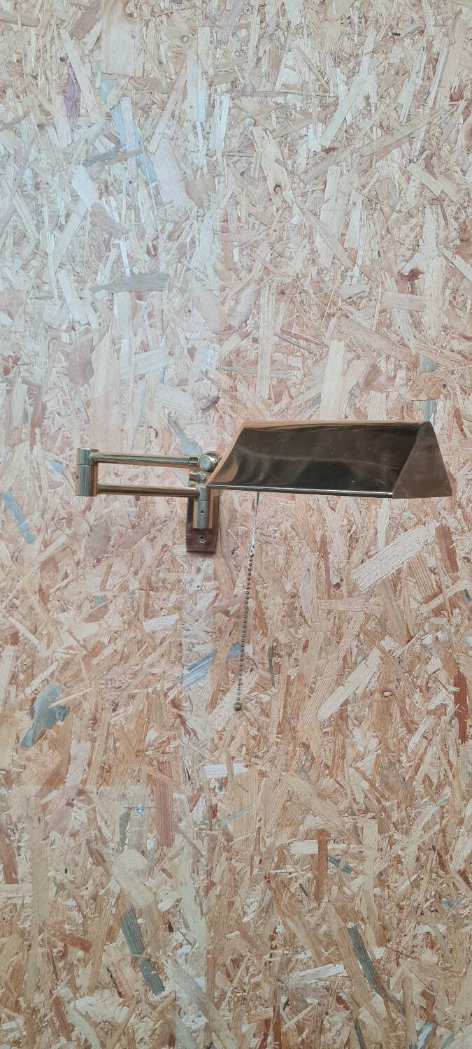 Brass Wall Lamp from Sölken