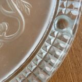 30s sandblasted glass coaster