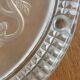30s sandblasted glass coaster