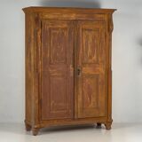 Armoire en bois à 2 portes, vers 1900