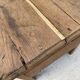 Renovated vintage oak baker's kneading trough