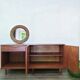 Vintage teak row