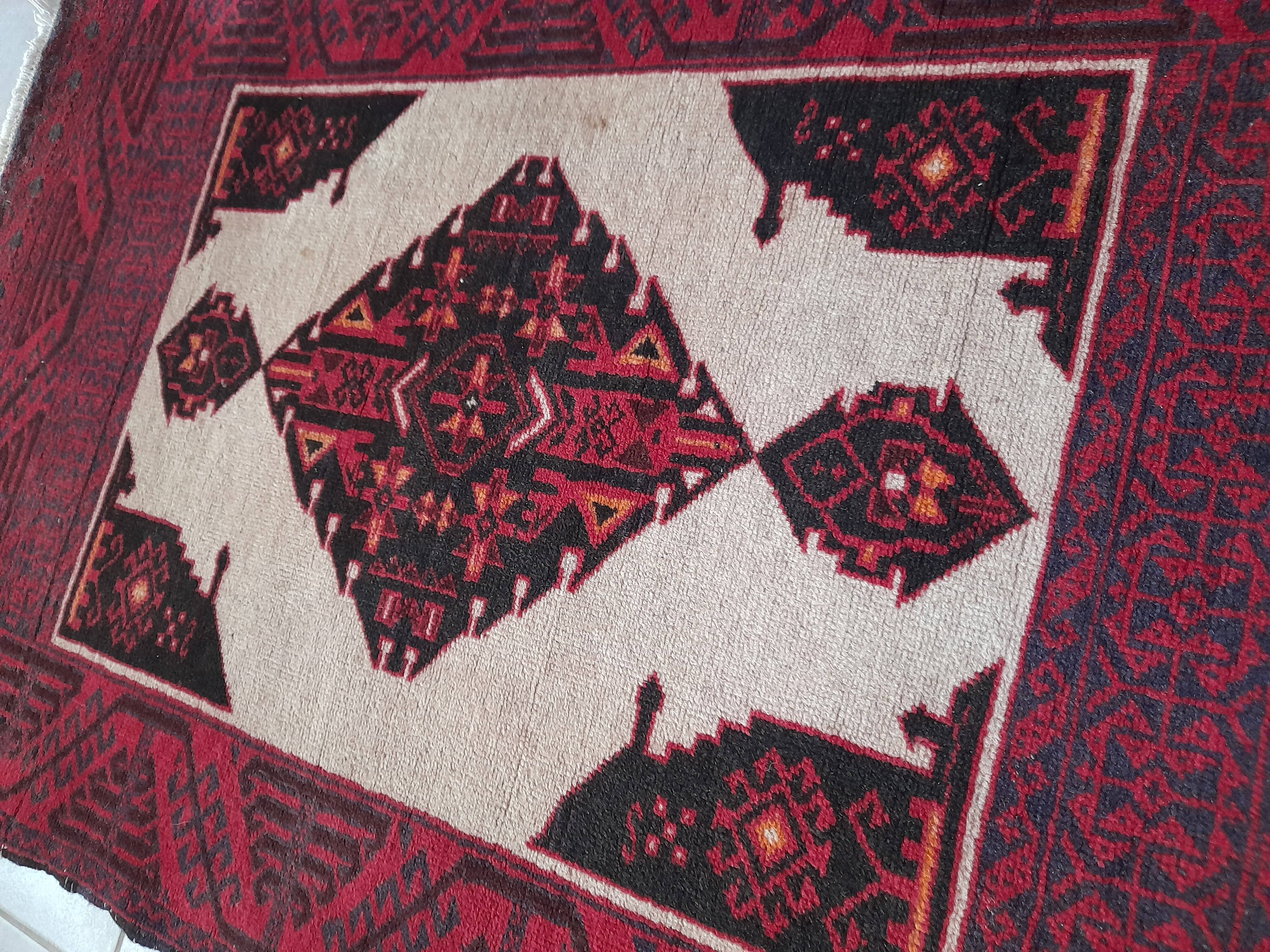Afghan rug 153 x 88 cm