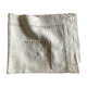 Taie d'oreiller rectangulaire en fil de lin à jours et pois linge de réserve