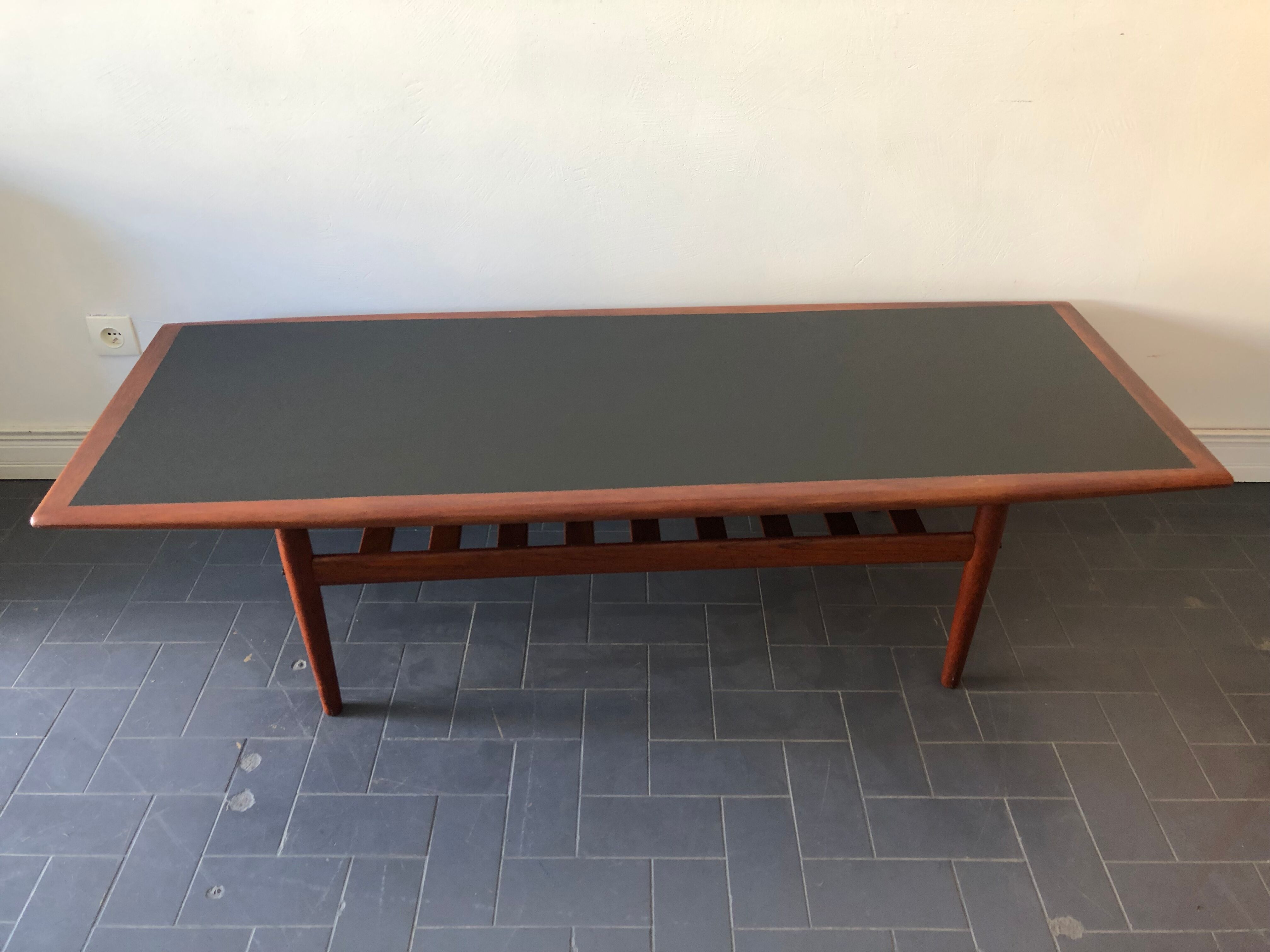 Scandinavian teak coffee table