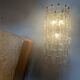 Pair of vintage Italian wall lights from the 60s by designer Carlo Scarpa.
