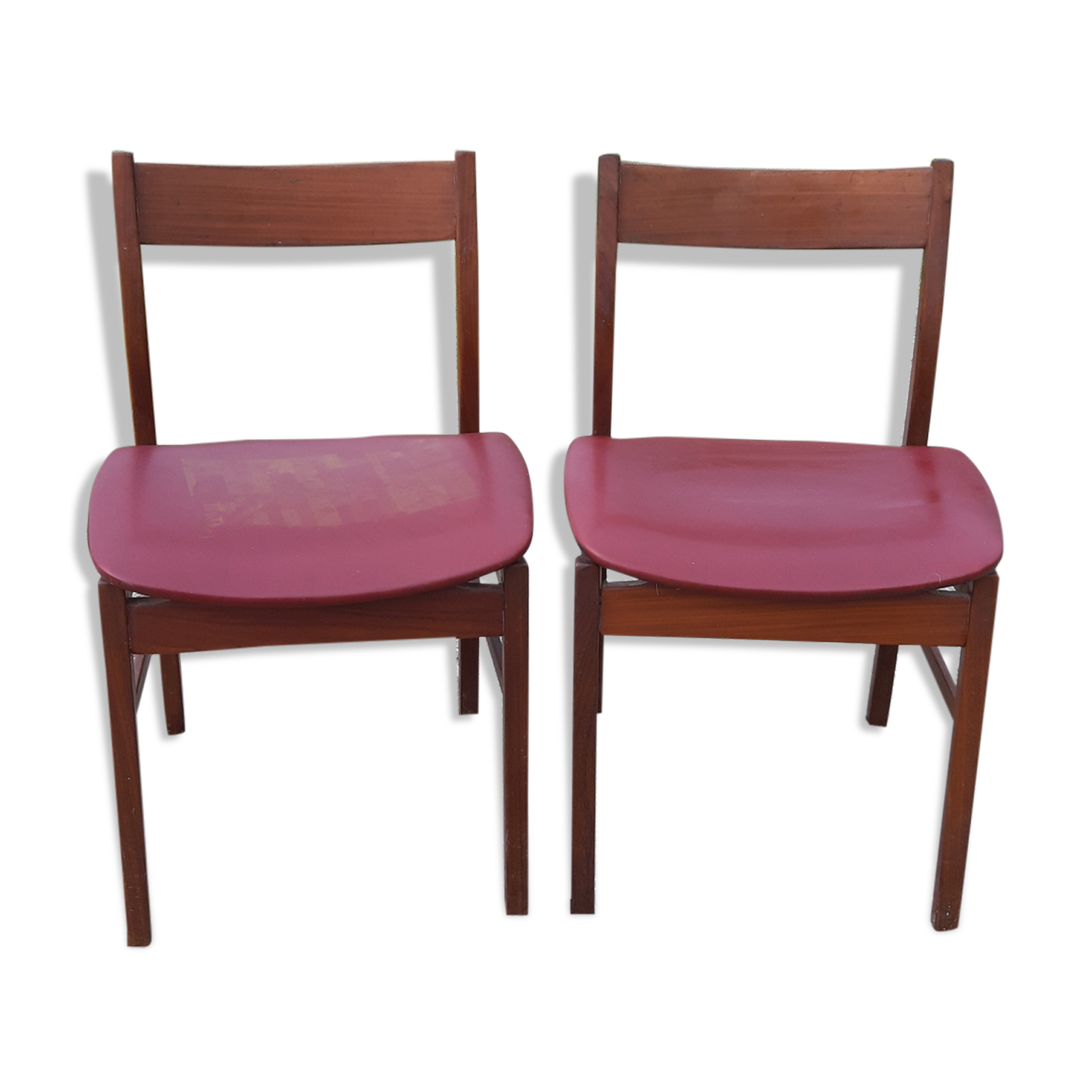 Paire de chaises de style scandinave