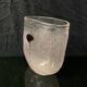 Bubbled glass vase