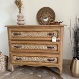 Commode 3 tiroirs bohème chic