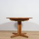 Mid-Century Round Walnut Extendable Dining Table, United Knigdom, 1950s