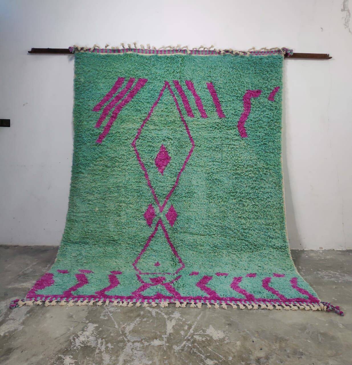 Handmade Berber wool rug 300X200 cm