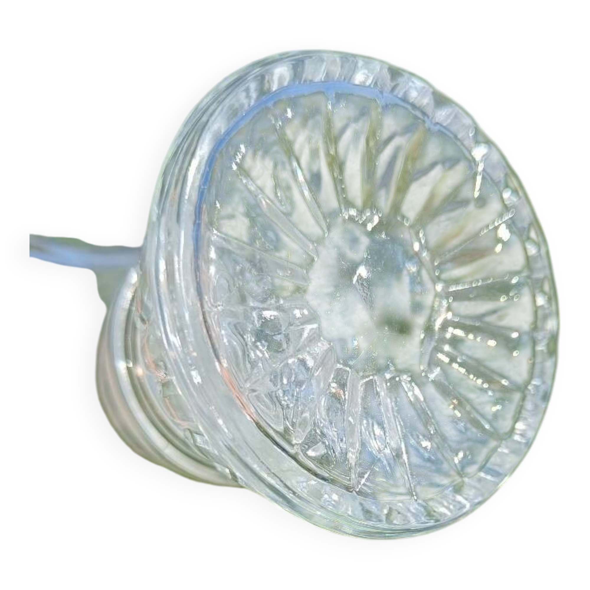 Vintage glass carafe