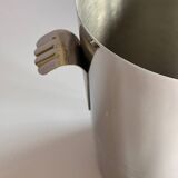 Silver metal champagne bucket