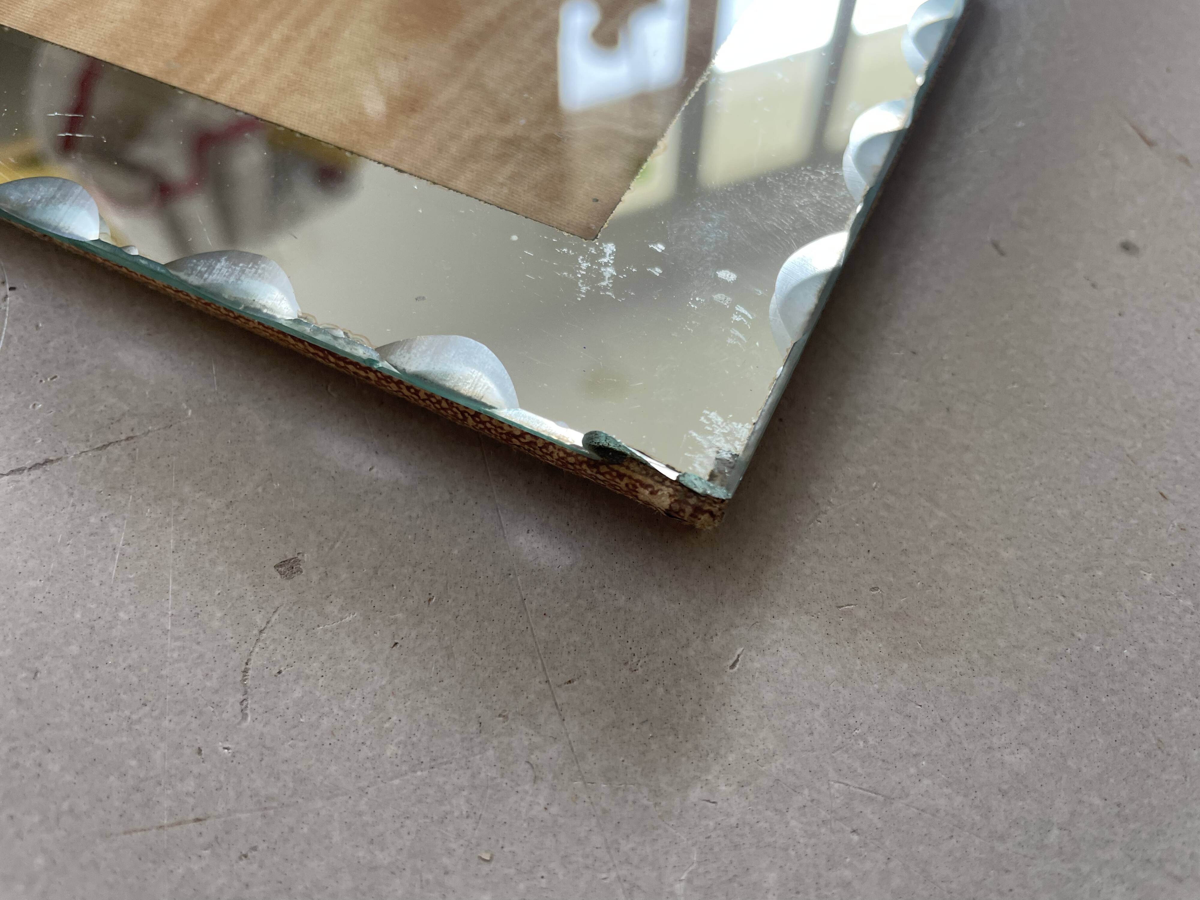 Small old mirror frame to stand