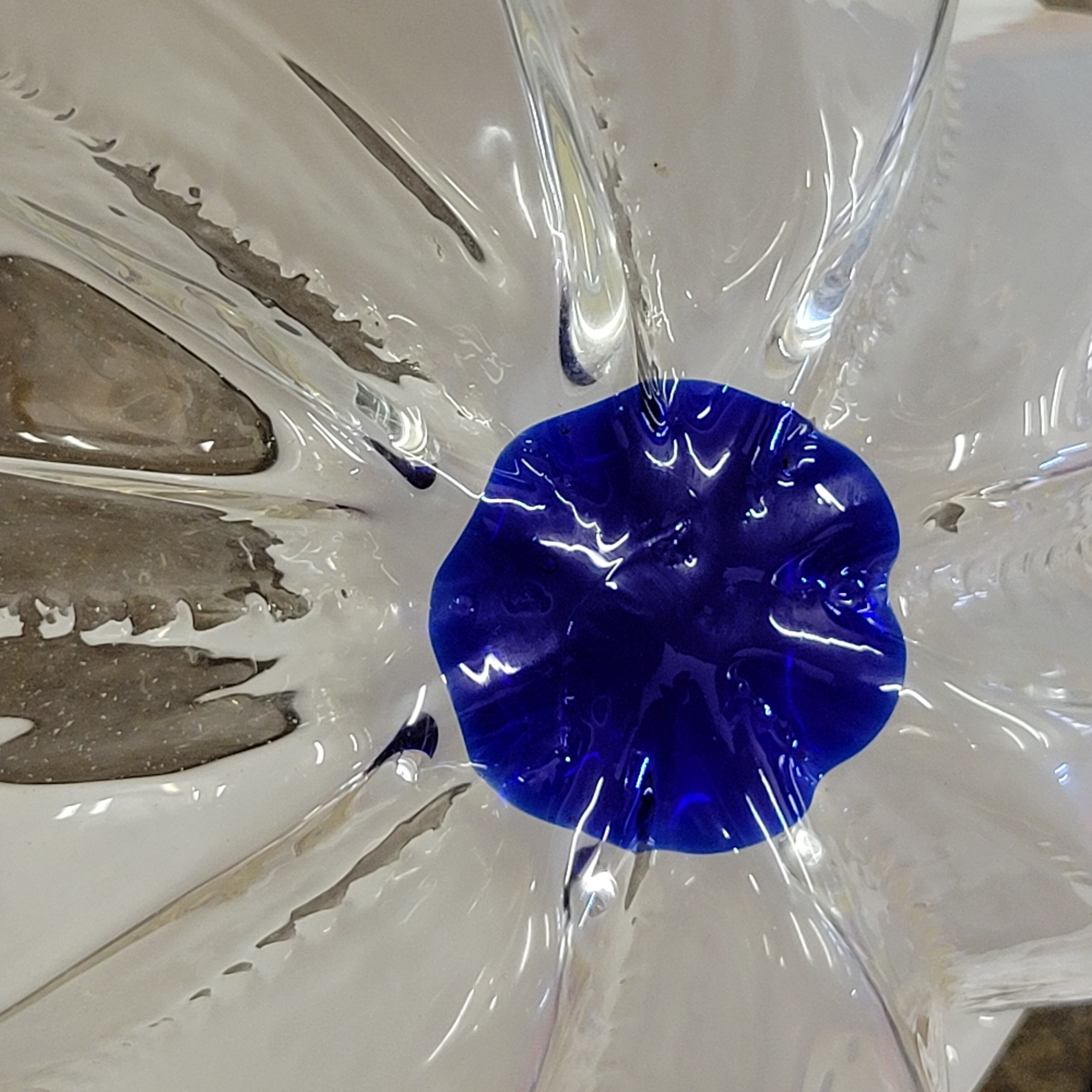 Globe Boule Pour Suspension Ou Lampe Lampadaire Vintage Mazzega Italie 1970 30cm