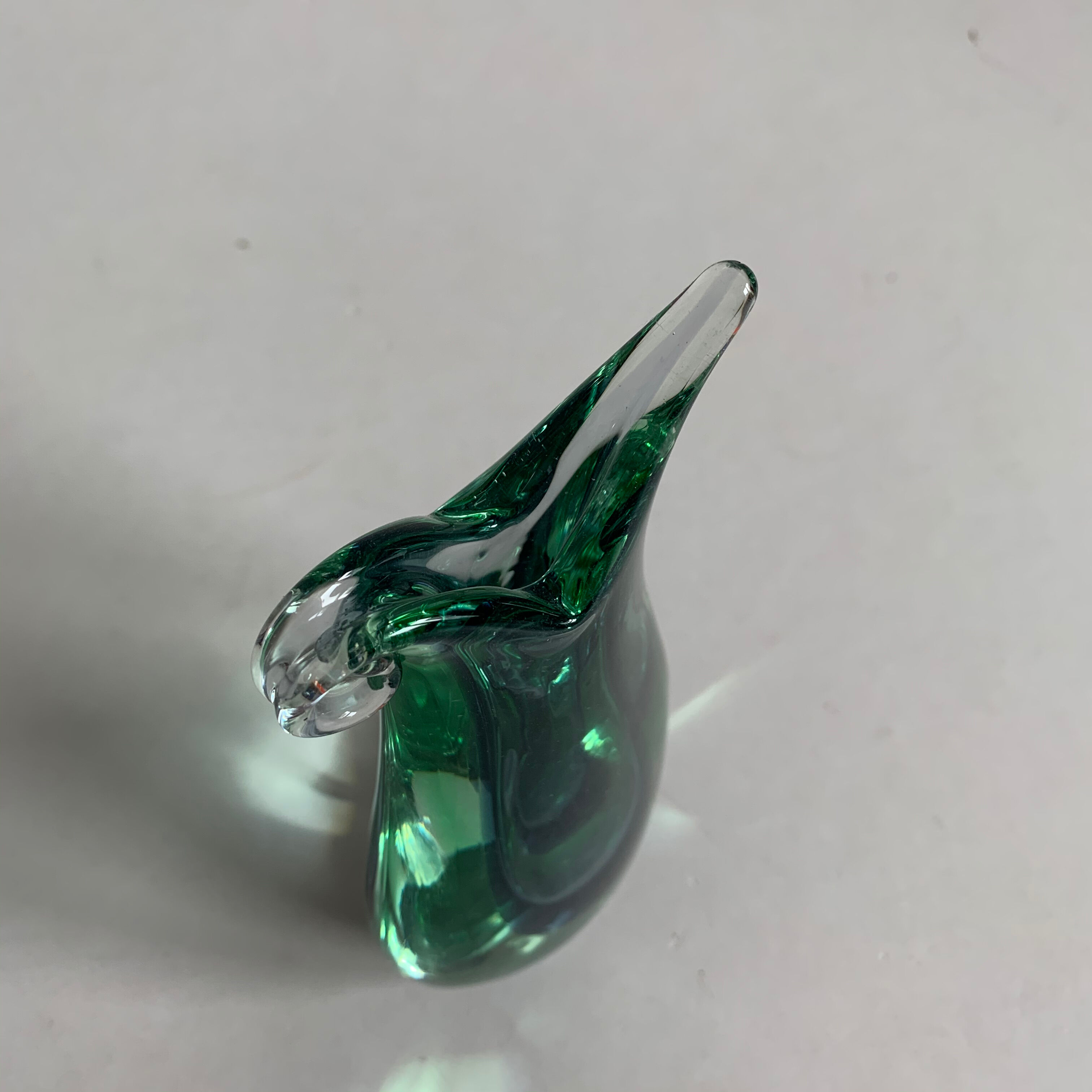Sommerso Murano vase, 1960s