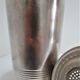 Shaker Gallia Christofle Art Deco silver metal 30/40s