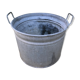 Bassine galvanisé zinc baignoire vintage