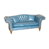 Canapé Chesterfield Regency William IV restauré circa 1830