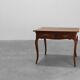 French Provincial Oak Table with Two Drawers, France, 19th Century
