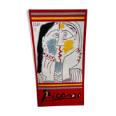 Tapisserie Picasso tissu entoilé sur bois XXL