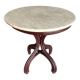 Thonet Table No. 8 from 1888 Café Museum after Adolph Loos marble top
