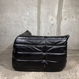 Togo angle faux leather Black - Ligne Roset