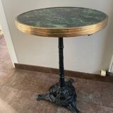 old bistro table