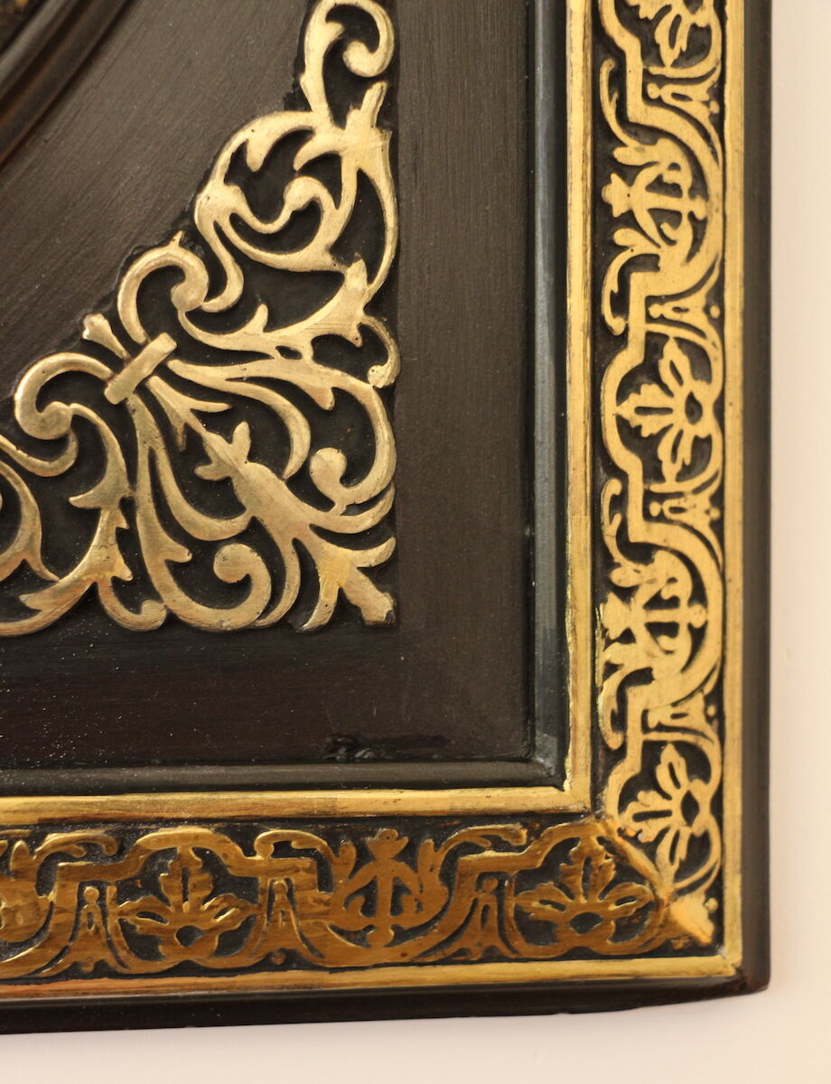 Napoleon III oval mirror - 55x45cm