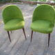Paire de chaise moumoutte