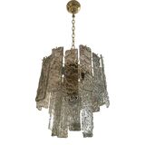 Lustre en verre de Murano